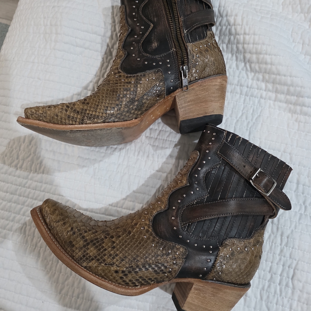 Freebird by Steven - Morgan Snakeskin (Python) Bo… - image 1